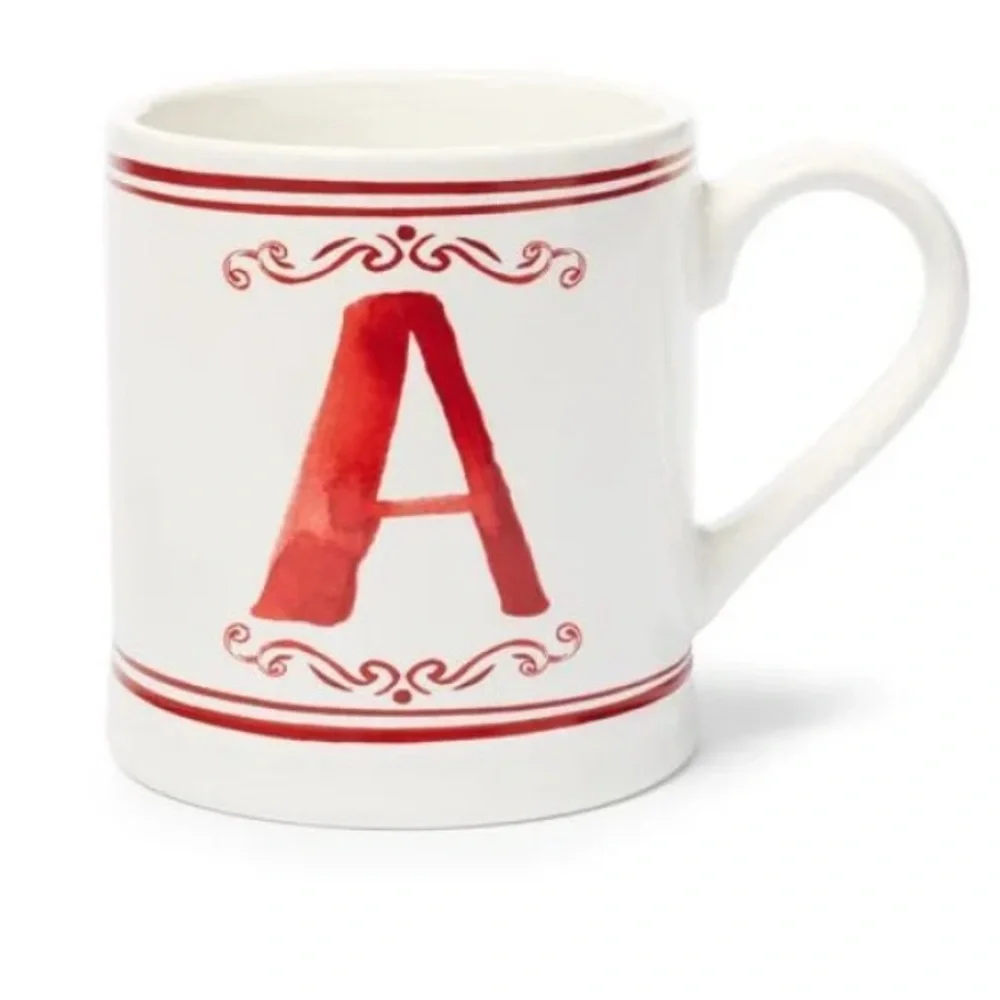 NWT Sur La Table Monogram 'A' Mug